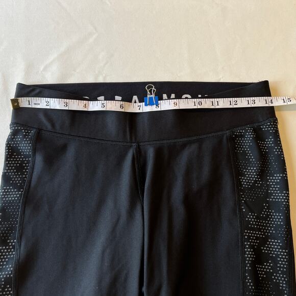 Under Armour Heat Gear Compression Capri Black Women's L - Picture 4 of 6